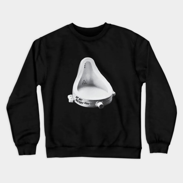 AP Art History Duchamp Crewneck Sweatshirt by amiebantz